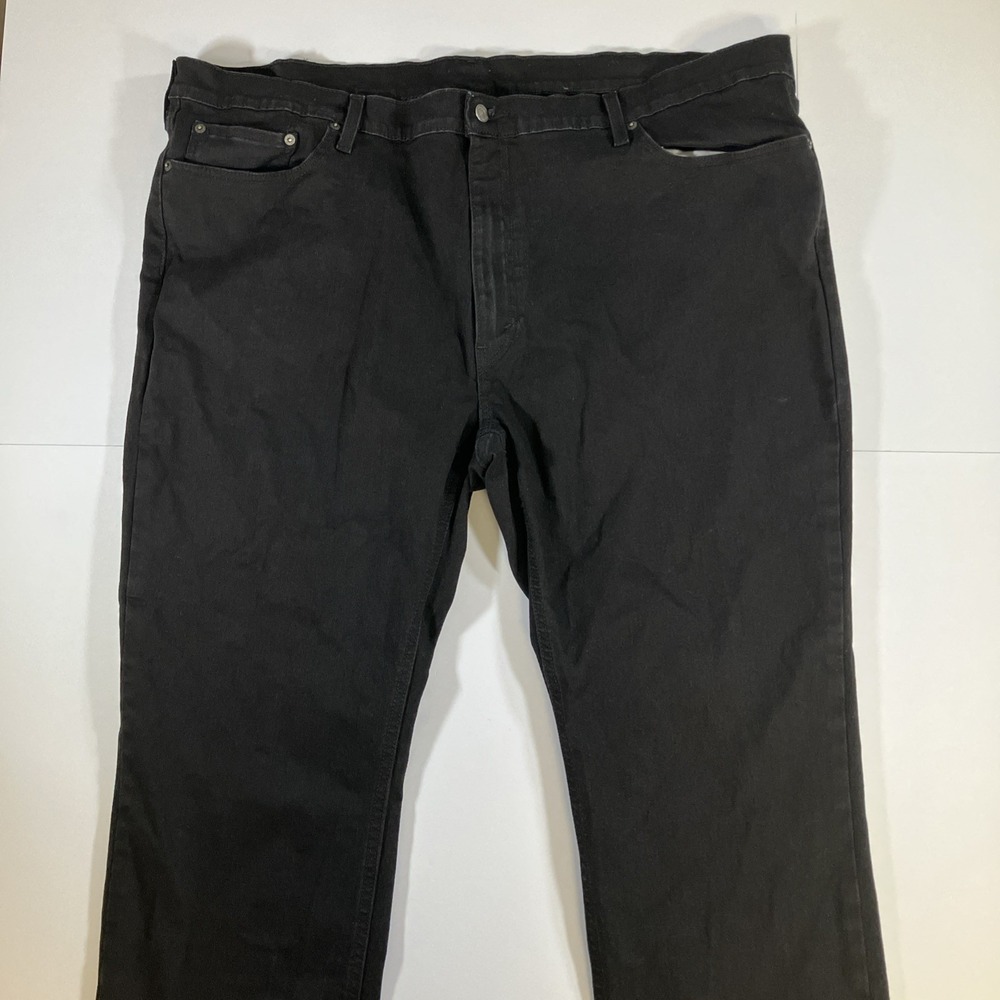 Levi's 541‎ Jeans Mens 48x30 Black Athletic Taper Stretch Denim Pants